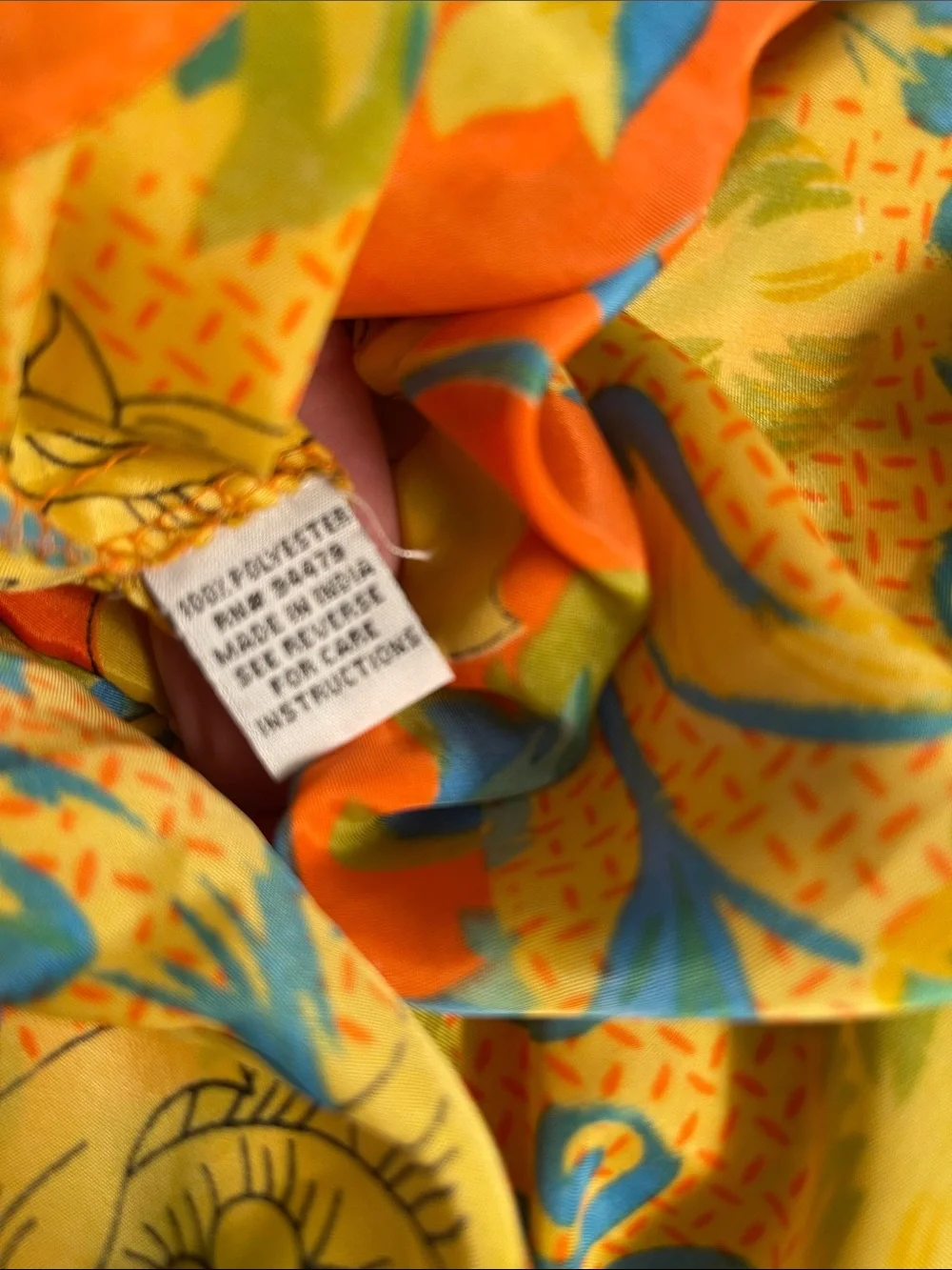 Me 2 Magic Anthropology Vibrant Orange Floral Tiered Maxi Dress - Size M